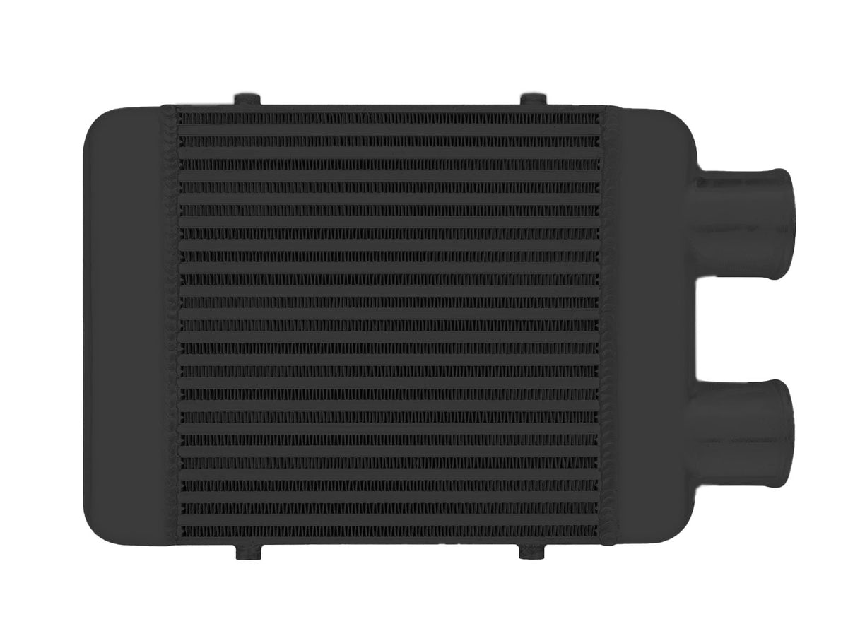 Intercooler 300x300x76 mm de un solo lado negro FMIC.EU