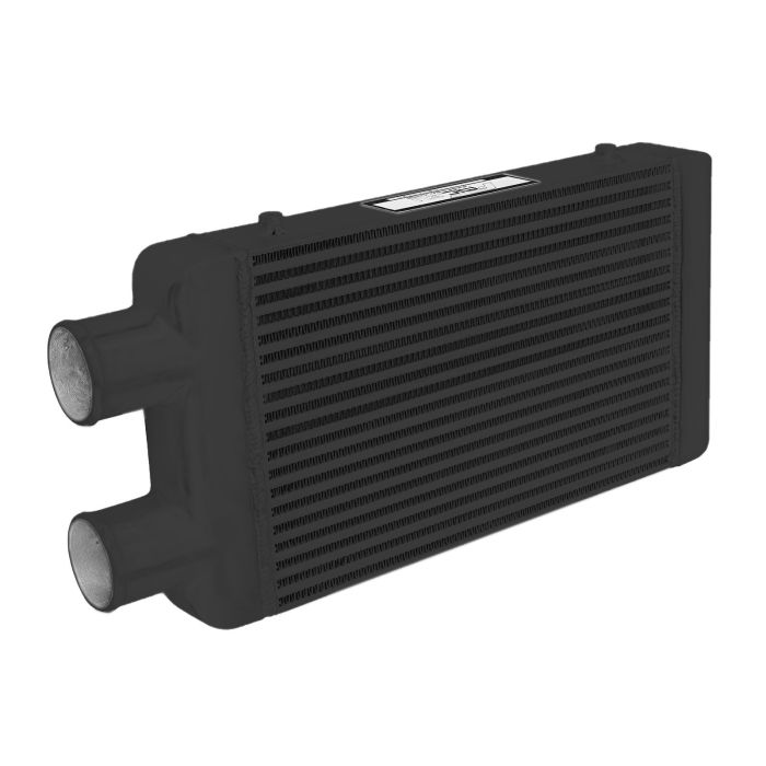 450x300x76 mm Intercooler, one side, black, FMIC.EU