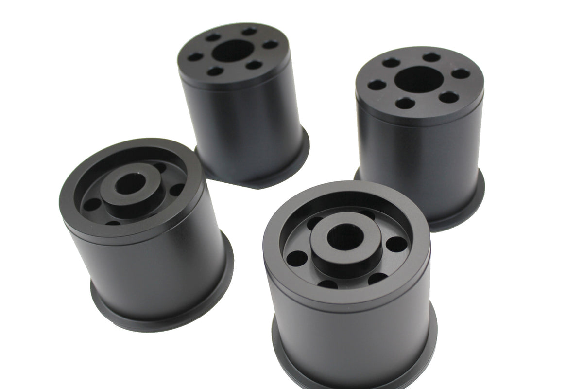 BMW E82 E90 E91 E92 E93 1M M3 MOTORSPORT SILENTBLOCKS DE ALUMINIO MACIZO PARA SUBCHASIS FTWL