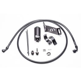 Soporte de combustible para BMW E90 E92 E93 con filtro de acero inoxidable Radium Engineering