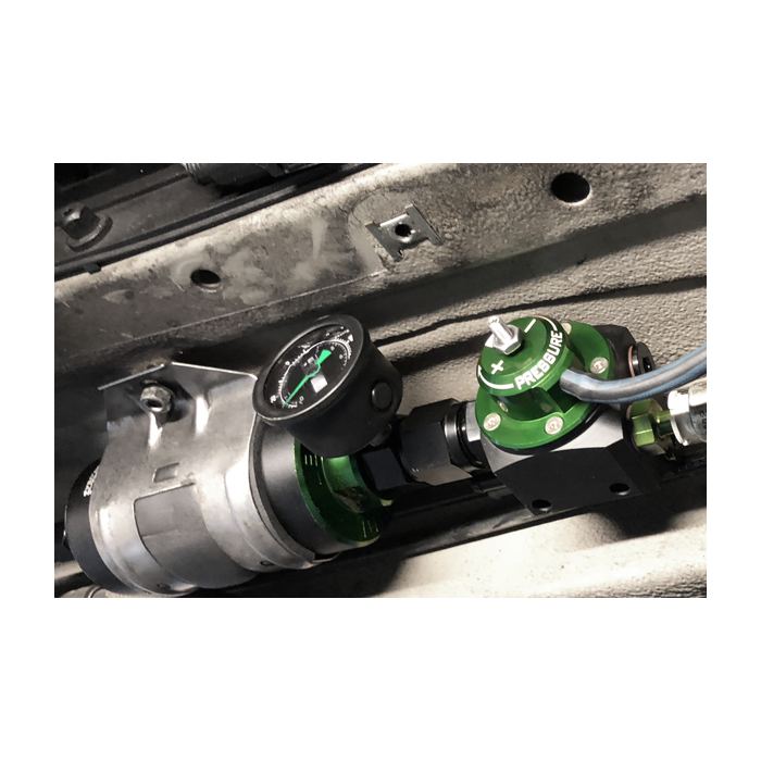 Radium Engineering BMW E46 M3 Fuel Pressure Regulator and Microglass Fuel Filter Kit