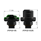 Kits de montaje directo para amortiguador de pulsaciones de combustible FPD-R 3/8NPT de Radium Engineering