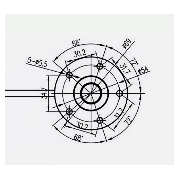 FMIC.EU Fuel Level Sensor 0–190 ohms 250 mm