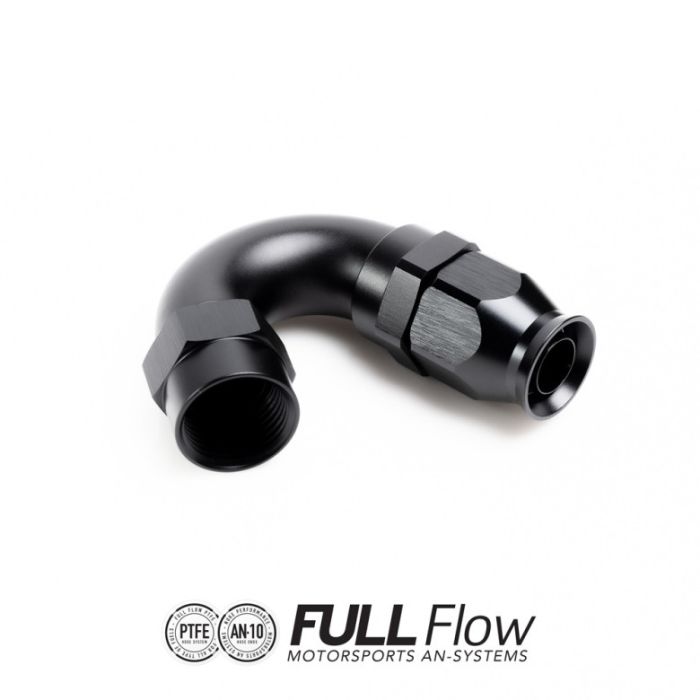 Nuke Performance 150 Degree Full Flow PTFE Hose End Fitting AN6