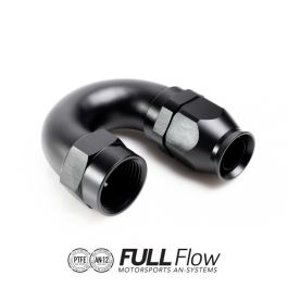 Conector de extremo de manguera de PTFE de flujo completo Nuke Performance de 180 grados AN6