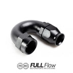 Nuke Performance 180 Degree AN8 Full Flow PTFE Hose End Fitting