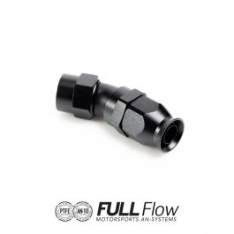 Conector de extremo de manguera de PTFE de flujo completo Nuke Performance de 30 grados AN6