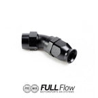 Conector de extremo de manguera de PTFE de flujo completo Nuke Performance de 45 grados AN10
