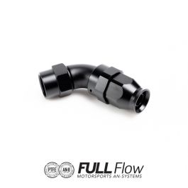 Conector de extremo de manguera de PTFE de flujo completo Nuke Performance de 60 grados AN10