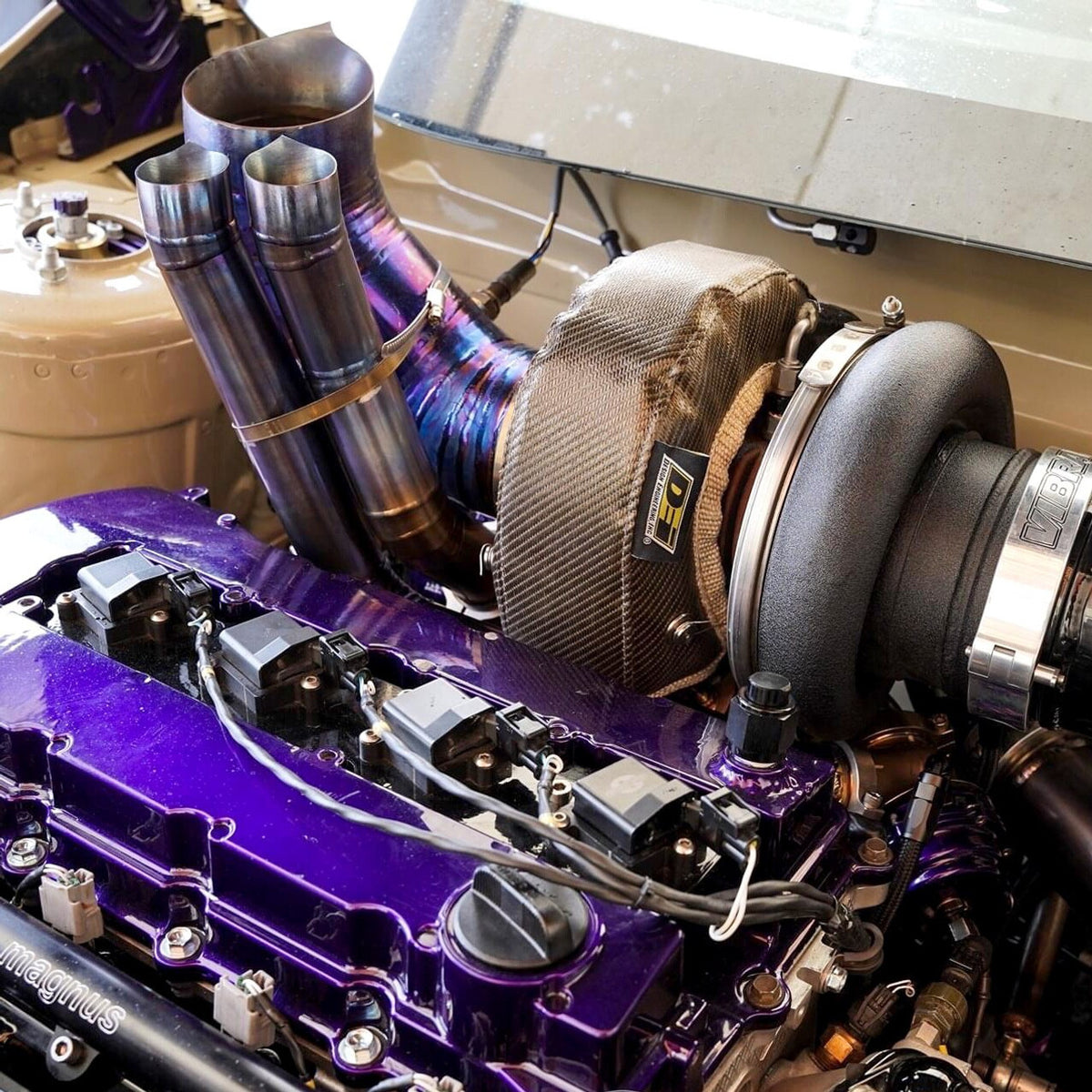 Protector/manta de turbo DEI-10241 T4 GEN-3 Titan