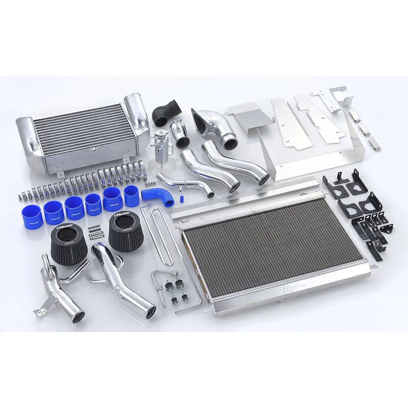 Kit GReddy V-Mount V2 completo para Mazda RX-7 FD (96-02, Type 4-6)