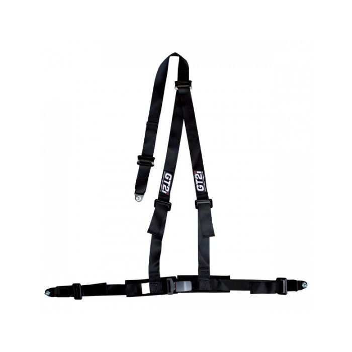 Arnés GT2I de 3 puntos CEE de 2", color negro, homologado por la CEE.