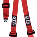 Arnés GT2I de 3 puntos CEE de 2" rojo, homologado por la CEE.