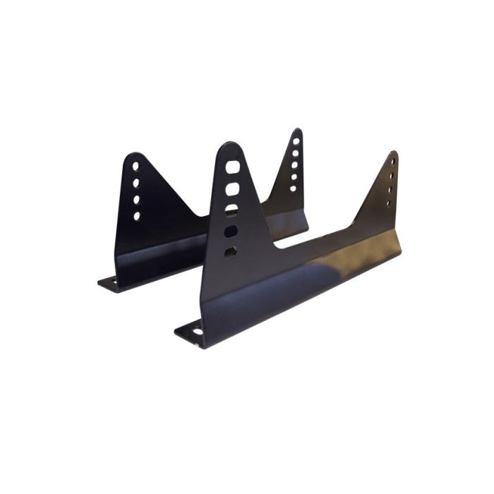 Kit de soportes laterales inferiores de acero GT2I de 3 mm, color negro