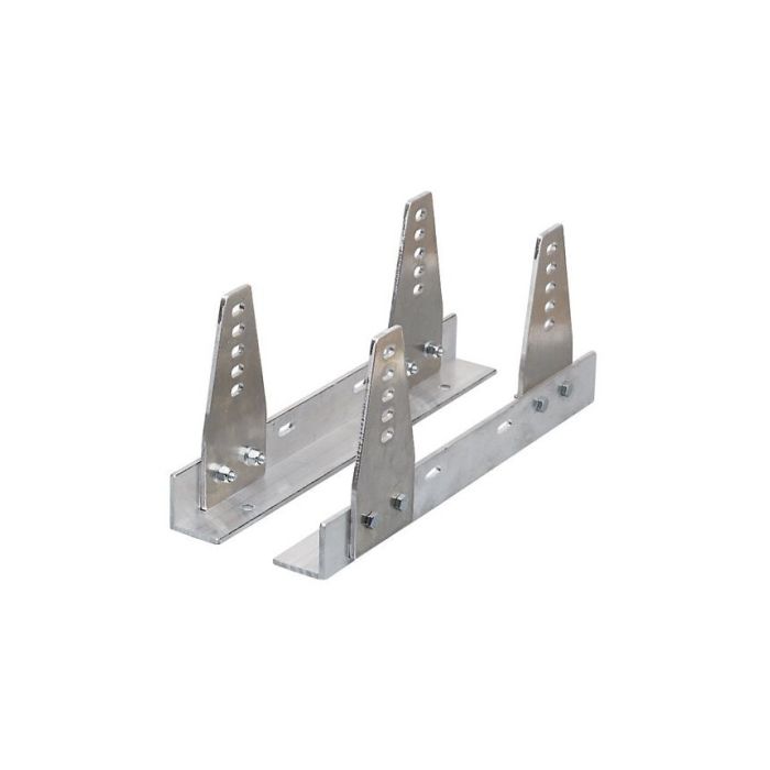 Soportes de montaje lateral cortos ajustables GT2I en aluminio