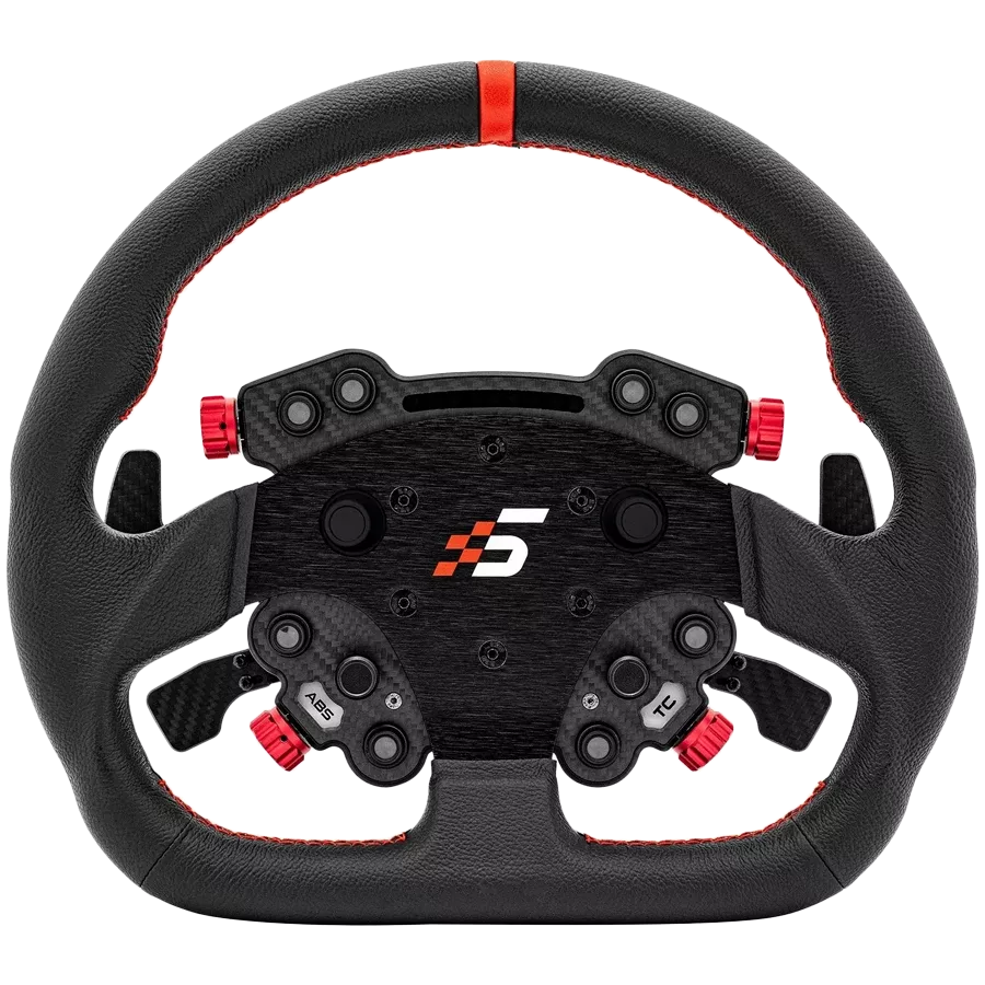 Volante GT 330 mm de cuero tipo D SIMAGIC GT Pro Hub (K) levas de cambio simulador simracing