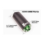 Filtro de combustible de alto flujo de acero inoxidable de 10 micras de Radium Engineering