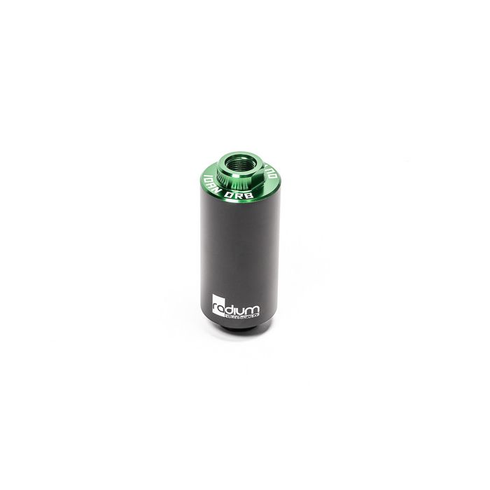 Filtro de combustible de alto flujo de acero inoxidable de 10 micras de Radium Engineering