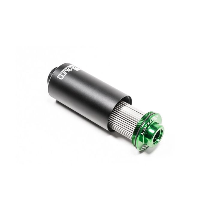 Filtro de combustible de alto flujo de acero inoxidable de 100 micras, Radium Engineering