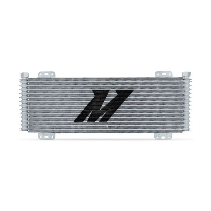 Mishimoto MMTC-SP-13SL 13-Row Stacked-Plate Transmission Cooler, Silver
