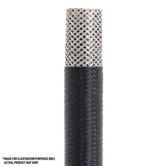 Manguera trenzada Mishimoto MMSBH-10180-CS -10AN de 4,5 m (15 pies) de acero inoxidable