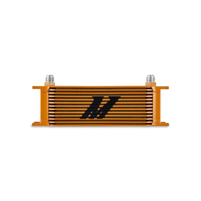 Mishimoto MMOC-13GD 13-Row Universal Oil Cooler, Gold.