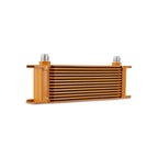 Mishimoto MMOC-13GD 13-Row Universal Oil Cooler, Gold.