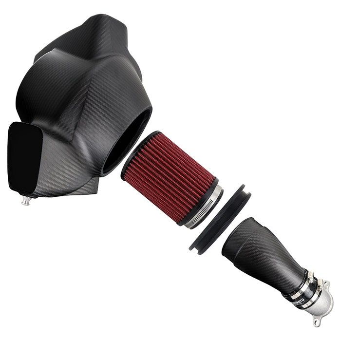Mishimoto MMAI-G80-21CFM Performance Air Intake, Carbon Fiber for BMW G8X M3/M4 21+, Matte Carbon Fiber