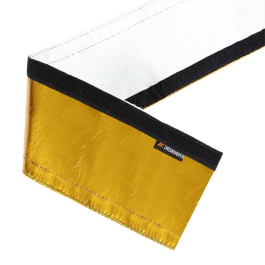 Mishimoto MMHP-HSS-136GD Heat Shielding Sleeve Gold 1"x36"