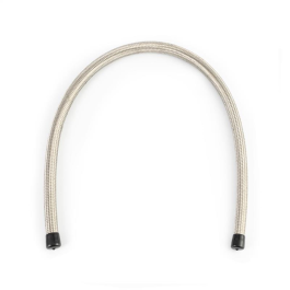 Manguera trenzada Mishimoto MMSBH-0672-CS -6AN de 1,8 m (6 pies) de acero inoxidable