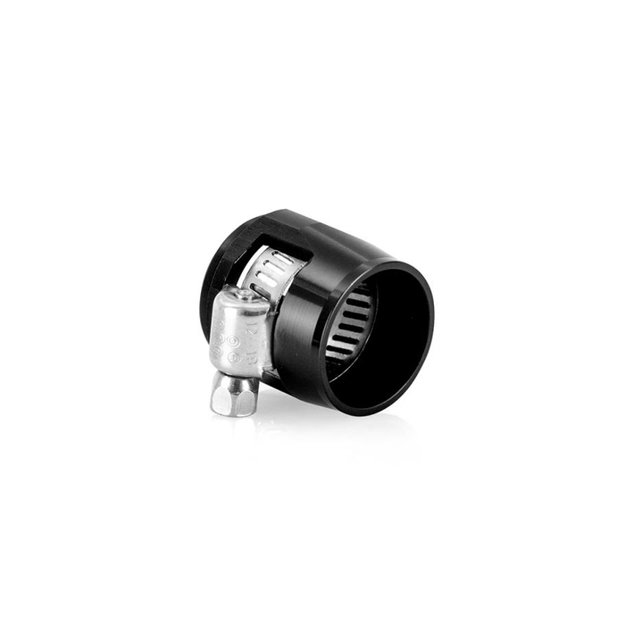 Mishimoto MMHXF-04-4-BK AN4 Aluminum Hex Finishers, Black