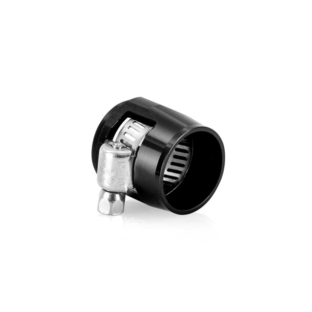 Mishimoto MMHXF-04-4-BK Embellecedores hexagonales de aluminio AN4 negros