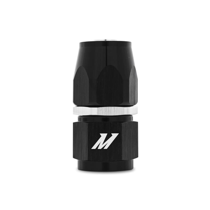 Mishimoto MMFT-SW-12-ST AN12 Straight Aluminum Fitting, Black.