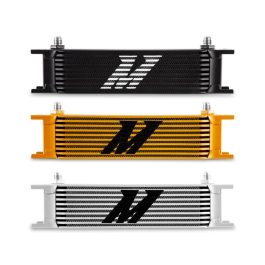 Mishimoto MMOC-10-6BK Universal -6AN 10 Row Oil Cooler Black