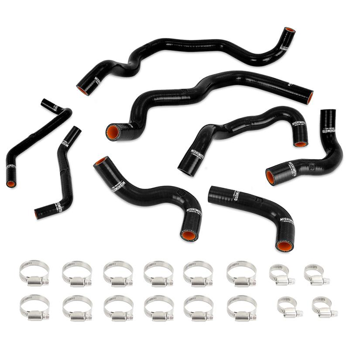 Mishimoto MMHOSE-Q50-16ANCBK Auxiliary Coolant Hose Kit for Infiniti Q50/Q60 3.0T 16+ Black