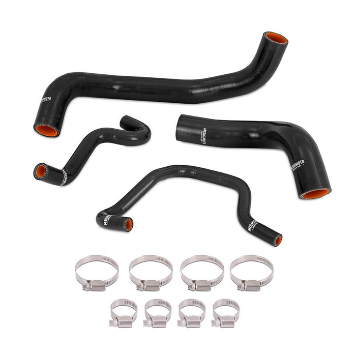 Kit de manguitos de silicona de refrigerante Mishimoto MMHOSE-Q50-16BK para Infiniti Q50/Q60 3.0T 16+ Negro