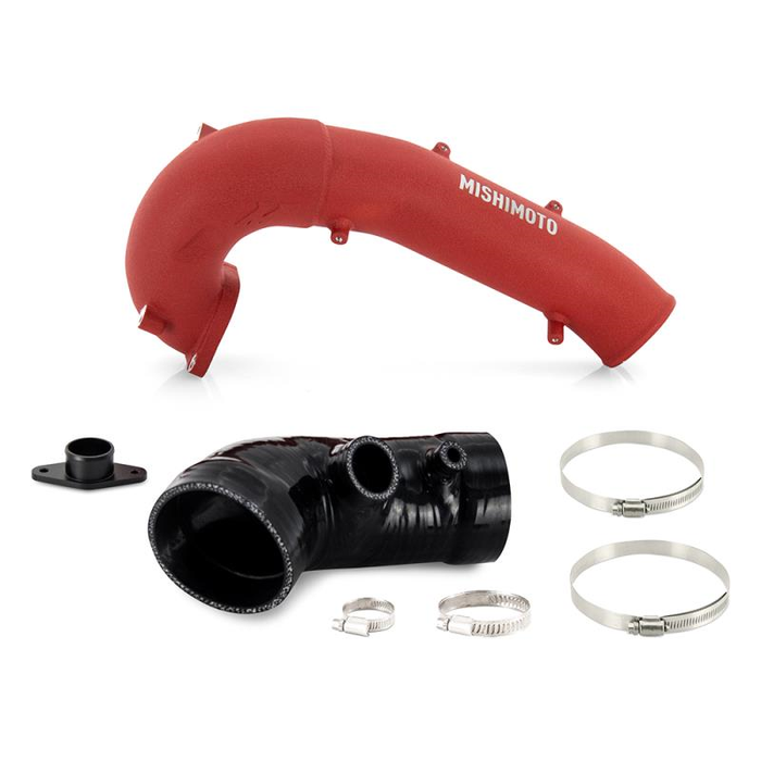 Mishimoto MMAI-CTR-17URD Kit de mejora del tubo de entrada para Honda Civic Type-R 17+ rojo