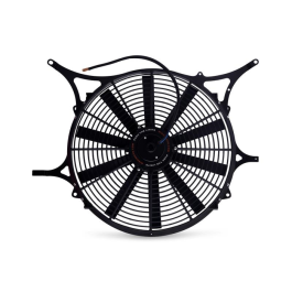 Mishimoto MMFS-E46-99K Fan Shroud + CNTRL 1/8" NPT + Push In Probe for BMW E46 99-06.