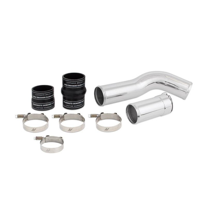 Kit de tubería y manguera de intercooler del lado caliente Mishimoto MMICP-F2D-11H Powerstroke para Ford 6.7L 42675