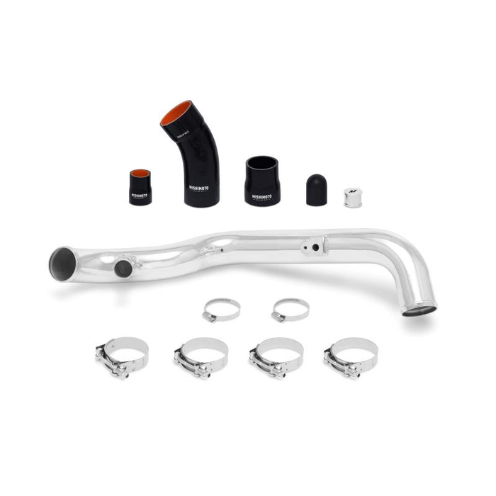 Kit de tuberías de intercooler de lado frío Mishimoto MMICP-FIST-14CP para Ford Fiesta ST 14-19 (pulido)