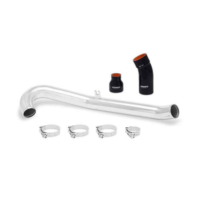 Mishimoto MMICP-FIST-14HP Kit de tubos de intercooler del lado caliente para Ford Fiesta ST 14-19 pulido