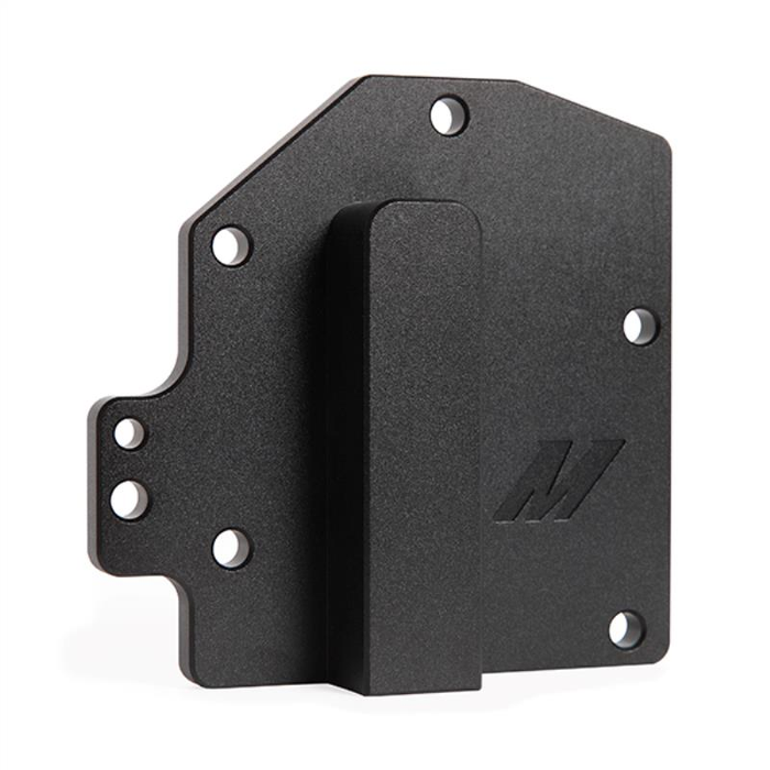 Placa de anulación del radiador de aceite Mishimoto MMOCP-MUS8-15 para Ford Mustang GT RHD 15+