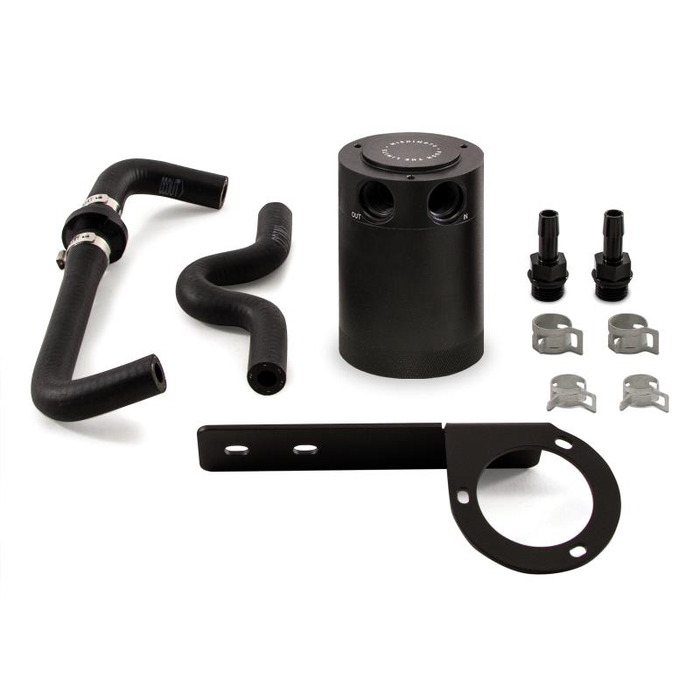 Mishimoto MMBCC-CTR-17PBEBK2 Oil Catch Can con deflectores para Honda Civic Type R 17+ negro