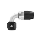 Conector AN4 de aluminio de 90 grados Mishimoto MMFT-SW-04-90, color negro.