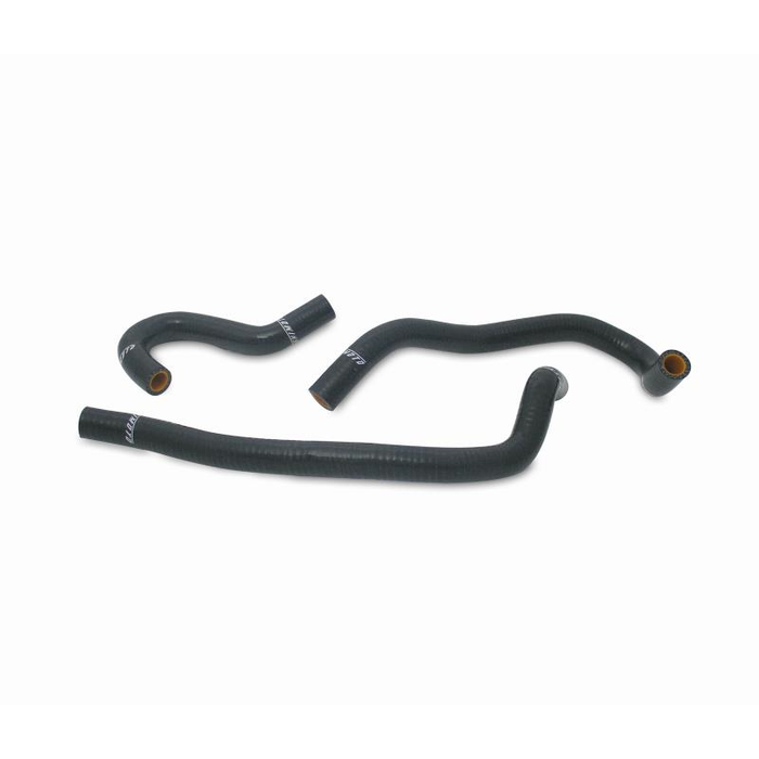Mishimoto MMHOSE-SUP-86HHBK Silicone Heater Hose Kit for 86-92 Toyota Supra, Black.