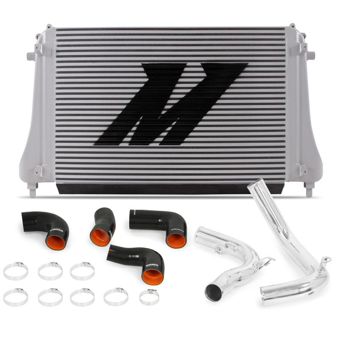 Mishimoto MMINT-MK7-15KP Intercooler Kit for 15+ Volkswagen GTI with Polished Piping.