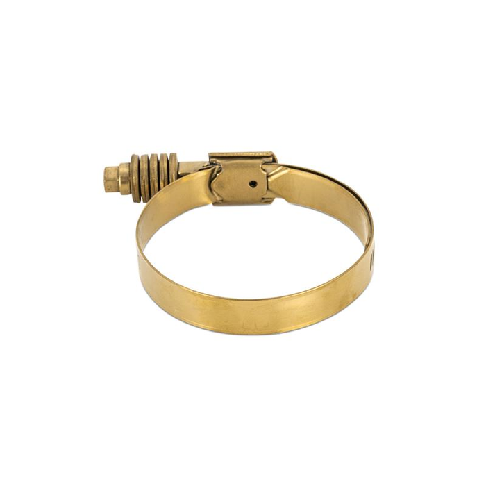 Mishimoto MMCLAMP-CTWG-66GD Constant-Tension Worm Gear Clamp, Gold, 66mm
