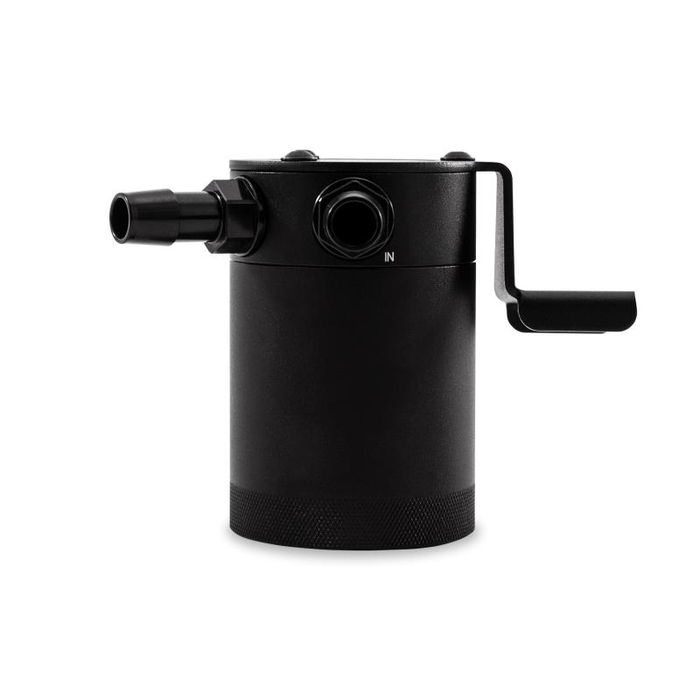 Mishimoto MMBCC-MUS4-15PBE Baffled Oil Catch Can for 15+ Ford Mustang EcoBoost