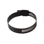 Mishimoto MMCLAMP-WG-64HTBK 1.57"-2.52" (40mm-64mm) High-Torque Worm Gear Clamp, Pack of 10, Black