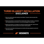 Mishimoto MMTB-MUS4-15 Turbo Blanket Mustang EcoBoost / Focus RS 16-19 (15+)